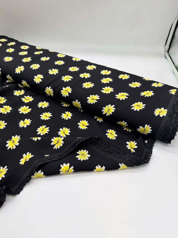 Pamuk Viskon Vual Kumaş Eni 150cm Elbise Gömlek Tunik vb Polyester İçermez