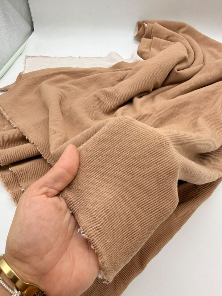 Fitilli Çelik Penye Örme Kumaş  Eni 170 cm